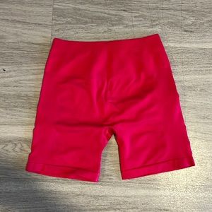 AUROLA Intensify Workout Shorts in pink